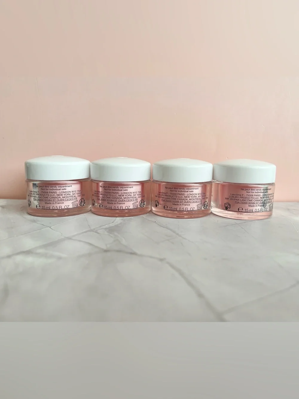 4 PCS Lancome HYDRA ZEN GEL CREAM Hydrating & Soothing 15ml*4=60 mL, $70 value